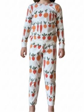Winter Water Factory Organic Kids Pajamas Size 8